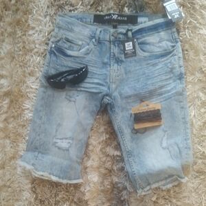 Xray Jeans Men's Blue Jean Shorts